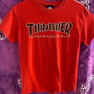Thrasher Kids Red T-Shirt